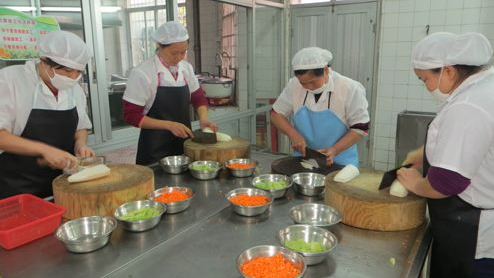 省机关幼儿园切配间