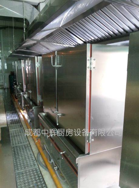 大学食堂蒸饭间