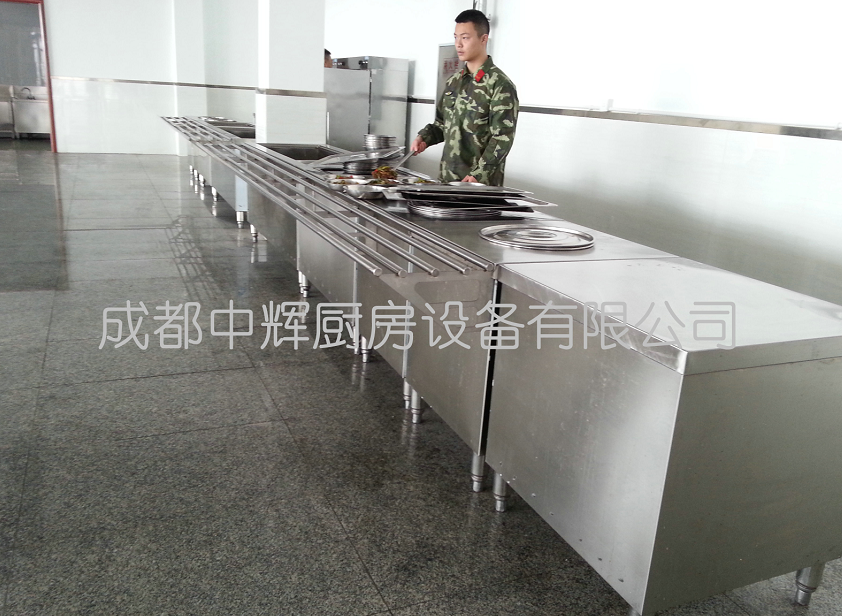 部队餐厅分餐区